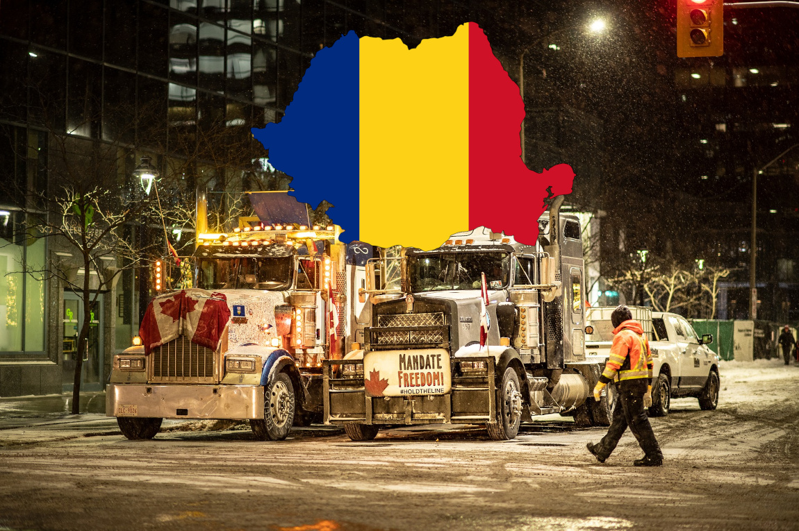 Convoiul Libertății România între 10-18 Februarie 2022